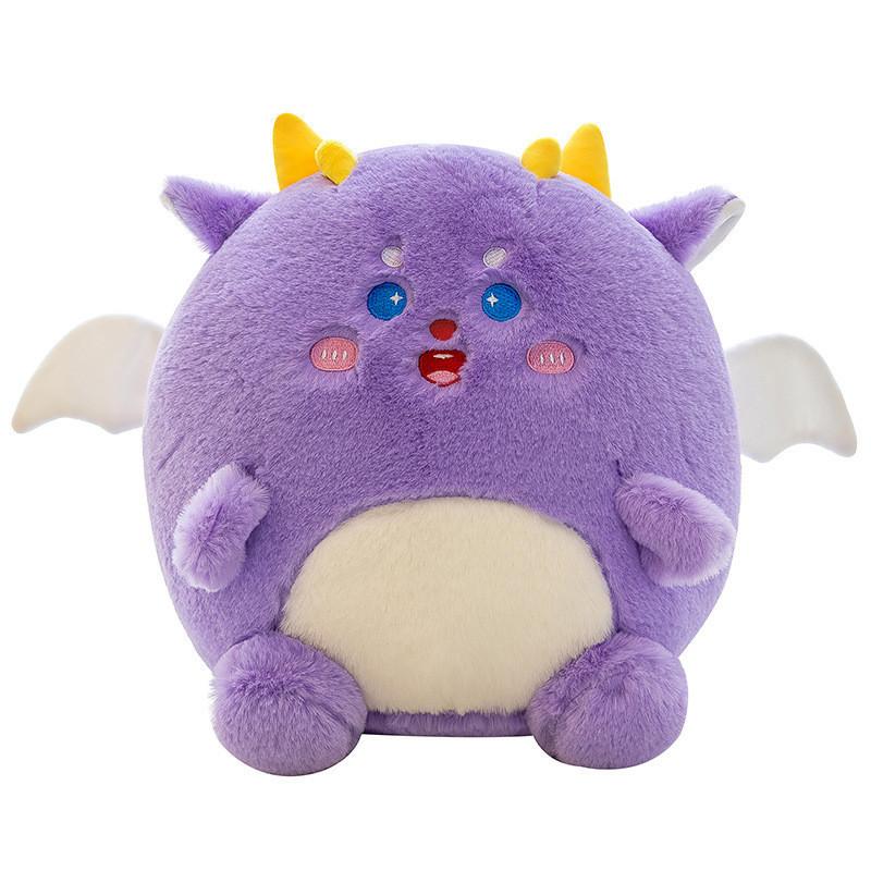 Очаровательная плюшевая игрушка-подушка в виде дракона, мягкая подушка из полипропиленового хлопка, идеальный подарок на день рождения для девочек