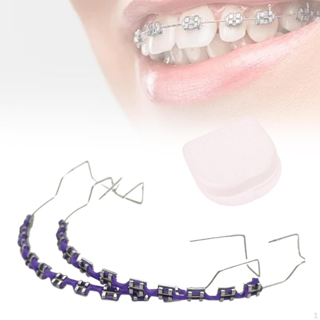 Temporary Tooth Decoration,Orthodontist Explain Props with Metal Wires