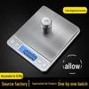 Компактные прецизионные кухонные весы из нержавеющей стали для выпечки и кофе