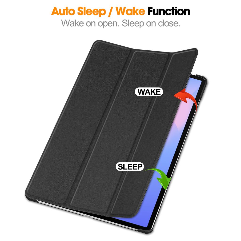 Для Samsung Galaxy Tab S10 FE+ Чехол Противоударный Кожаный С подставкой Чехол для планшета