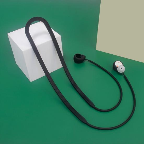 Ремешок для наушников против потери, шейный шнурок, надежный водонепроницаемый силиконовый, удобный для ношения наушников для Sony