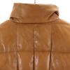 Aquascutum Овечья кожа Кожа ягненка Пуховик 8F Коричневый Женский Б/у