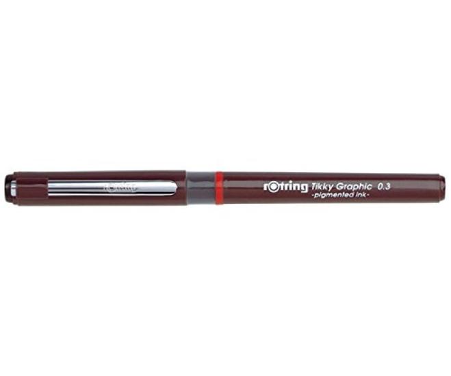 Rotring Fiber Tip Pen Tikki 1904753 Genuine Imported Product 0.3mm