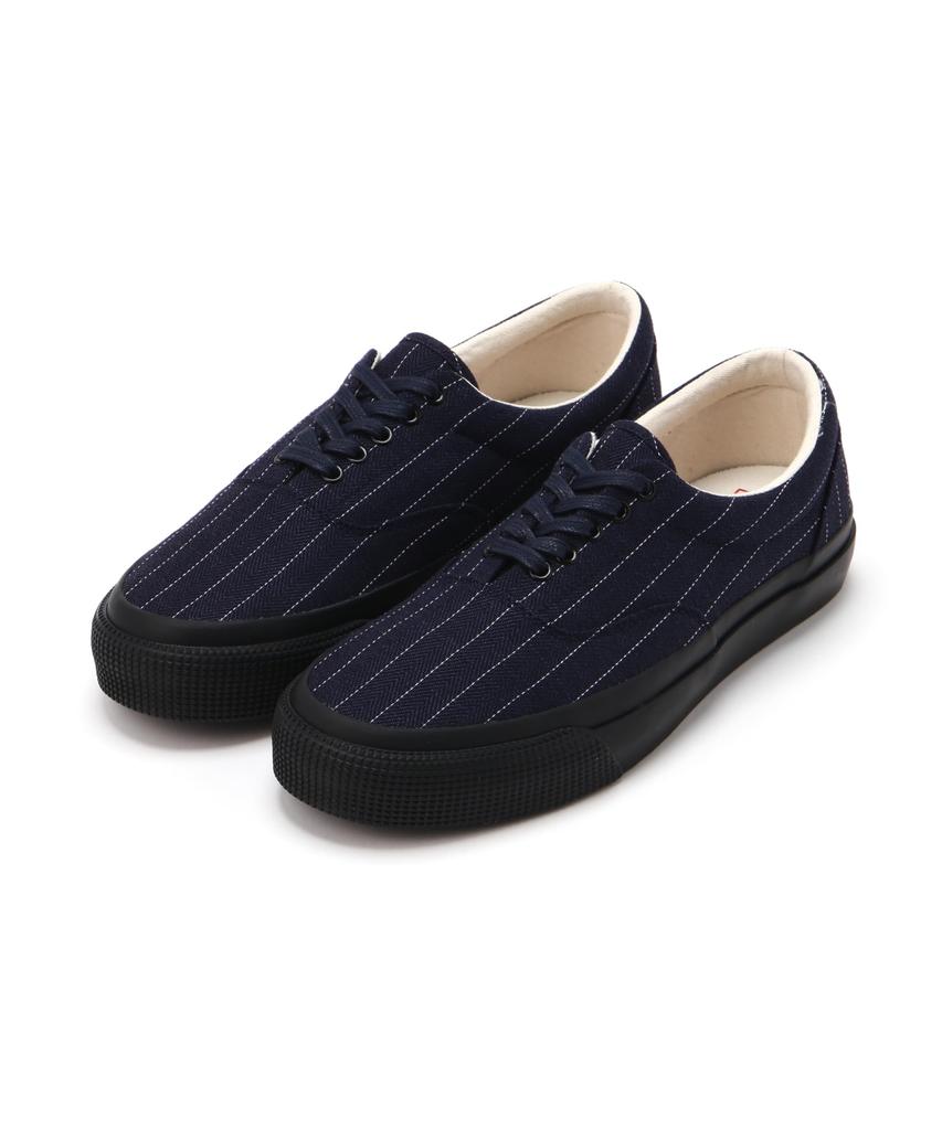 AVIREX Official Store Exclusive NAVY TRAINING SHOES STRIPE navy training shoes men's 9 120 navy 783-5190203