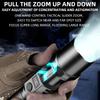 Portable High Power Led Flashlight Rechargeable Retractable Flashlight Digital Zoom Usb Hand Light For Camping Outdoor Emerge