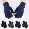 Men Gloves Outdoor Sport Fleece Thick Plush Women Gloves Furry Warm Mitts Full Finger Mittens