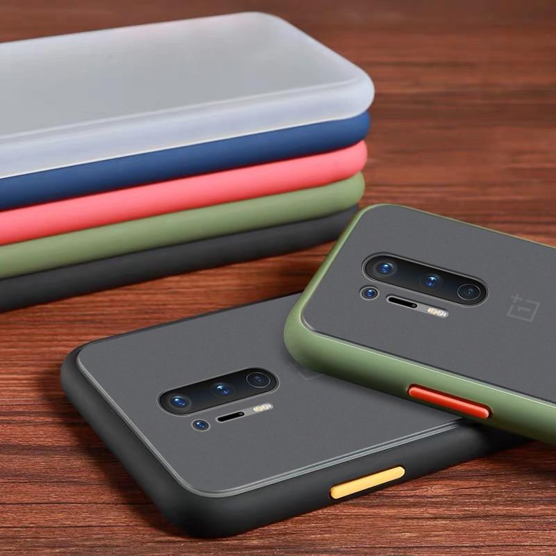 Мятный гибридный простой матовый чехол-бампер для телефона One Plus 7 8 9 Pro 6T 7T 8T противоударный мягкий силиконовый чехол для oneplus 9Pro nord n10 n100 8Pro Case