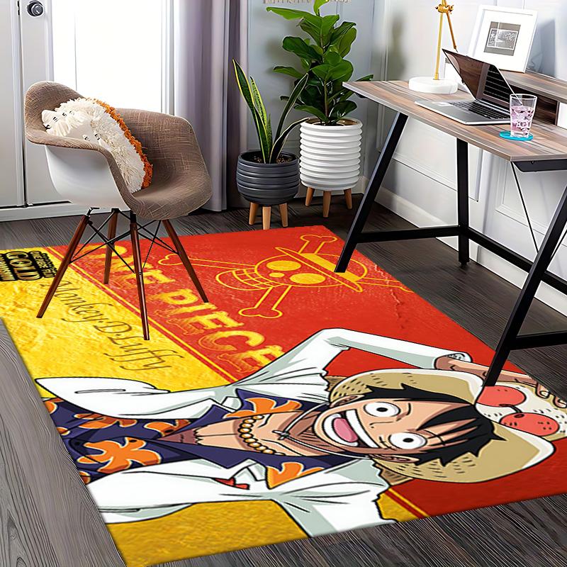 1pc One Piece Adventure Carpet Rug for Bedroom Living Room Decor Sofa Home Game Area Rug Non-slip Floor Mat. D7270140