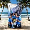 Manchester City Beach Towel Quickdry Soft Microfiber Comfortable Lightweight Portable For Swimmingbeachcamping Travel Beach Accessoriesgym