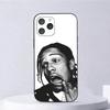 Популярный рэпер ASAP Rocky Чехол для телефона для iPhone 16 15 14 13 12 11 Pro Max Mini X XS XR SE 7 8 Plus Ударопрочный Мягкий чехол Fundas