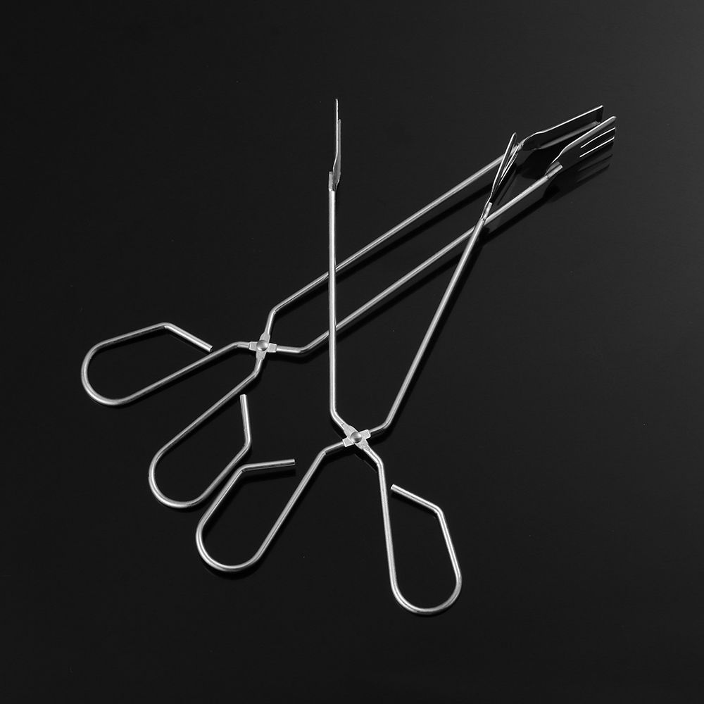 Outdoor Gadget Stainless Steel Grilled Charcoal Clip Barbecue Accessories Food Clip BBQ Tongs