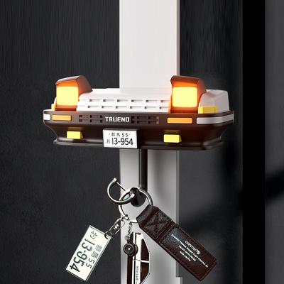 Брелок на автомобильную тематику, светящийся, в форме фары, крючок, материал АБС, держатель для ключей, аксессуар в стиле аниме, универсальный крючок, держатель с сильным захватом