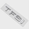 3D ABS Black TFSI Logo TDI TT Car Trunk Emblem Badge For A3 A4 A5 A6 A7 A8 Q2 Q3 Q5 Q7 Q8 TFSI TDI Sticker Accessories