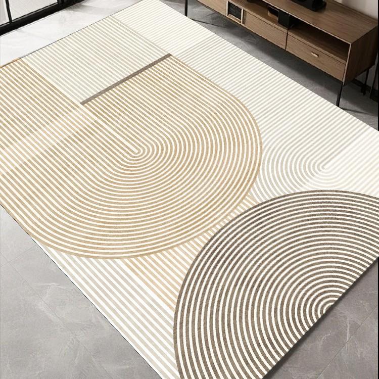 Nordic Style Living Room Carpet Bedroom Bedside Mattress Large Area Full Crystal Velvet Carpet
