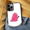 Dinosaur Couple Cat Pinch Face Soft Phone Case for iPhone 17 Air 16e Pro max 15 Pro 13 14 Plus 11 12 MagSafe Magnetic Coque