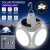 Solar Folding Soccer Light Rechargeable LED Bulb Lamp Outdoor Camping Night Market Stall Power Outage Emergency Lighting Torch