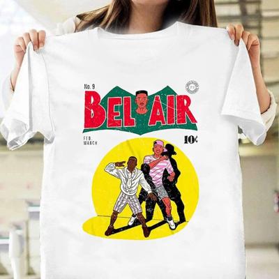 Смешная футболка Bel Air, Классическая черная футболка из телешоу, Футболка «Принц Беверли-Хиллз»
