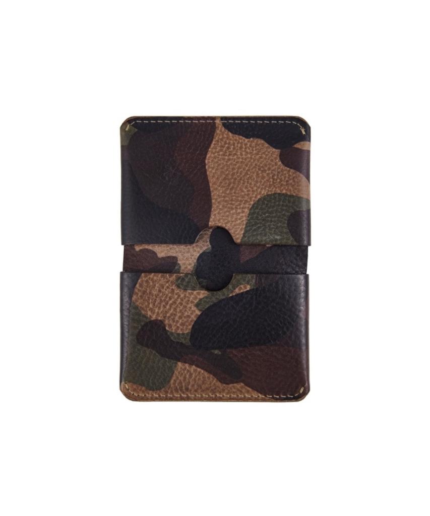 Деловой чехол для визиток из растительной кожи Brassboats (Camo)