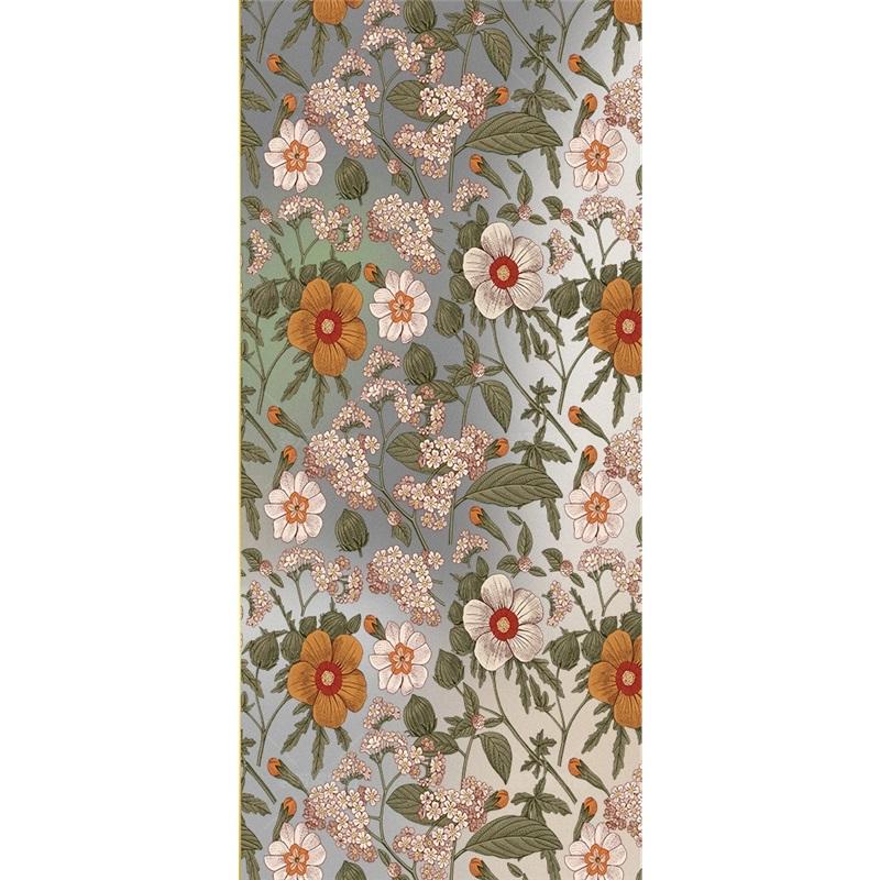 Французская винтажная клейкая пленка для стекла для двери ванной комнаты и окна туалета, статическая пленка матовая, для конфиденциальности, светофильтрующая, непрозрачная