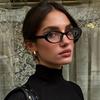 5 шт. Женские очки в овальной ретро-оправе для повседневной носки в офисе, на досуге и для формальных мероприятий