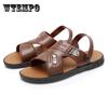 Sandals Men's Summer Shoes Youth Beach Shoes Dual-use Middle-aged Waterproof Men's Sandals and Slippers