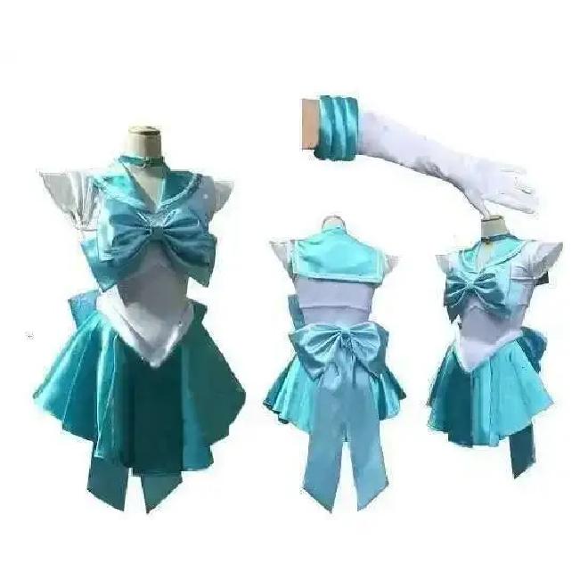 Hot Pretty Guardian Sailor Japanese Cartoon Movie Cosplay Girl Mercury Moon Mars Dress Pretty Soldier Sailor
