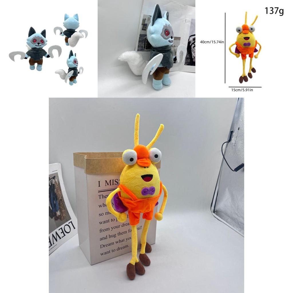 Furry Plush Toy Puss In Boots Wolf
