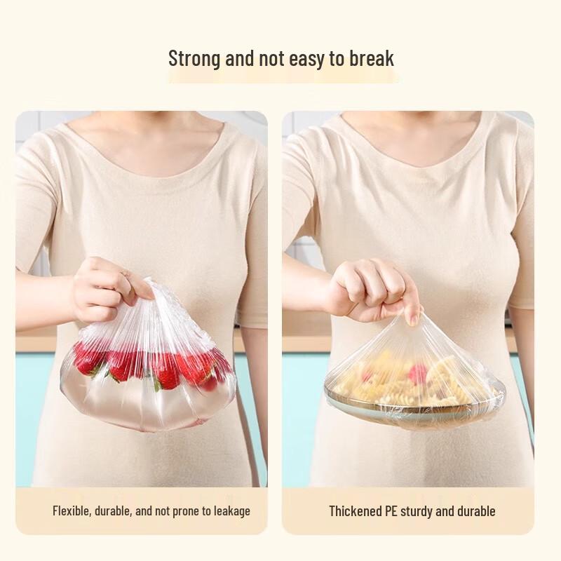 Одноразовые эластичные крышки для продуктов