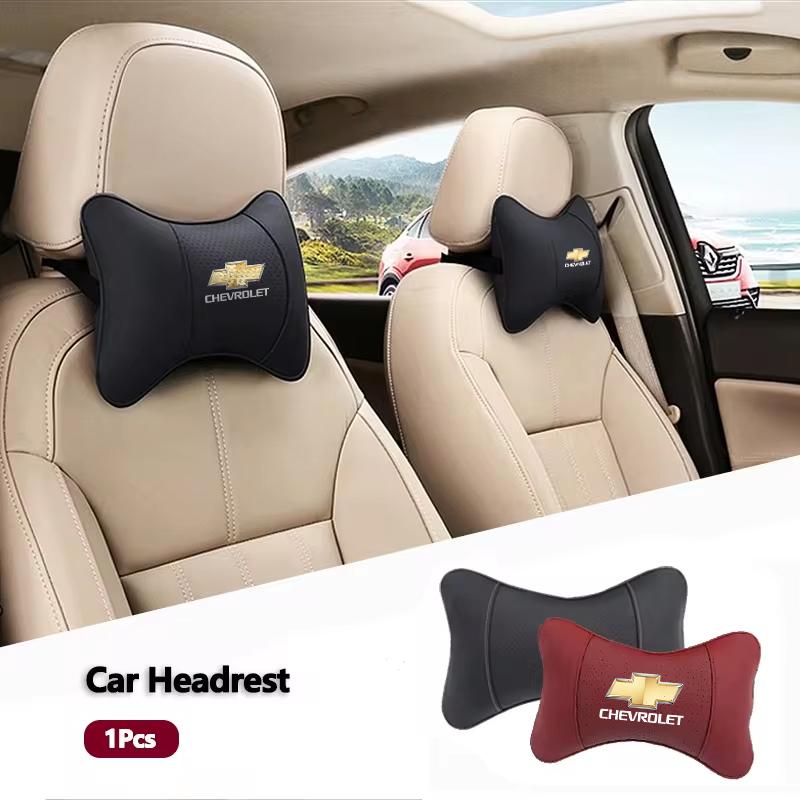 Car Seat Headrest Neck Pillow Auto Interior Accessories For Chevrolet Spark Captiva Cruze Tracker Orlando Trax Epica sticker amy123