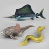 Моделирование подводной морской рыбы, модель украшения, мурена, морская жизнь, фигурки животных, обучение