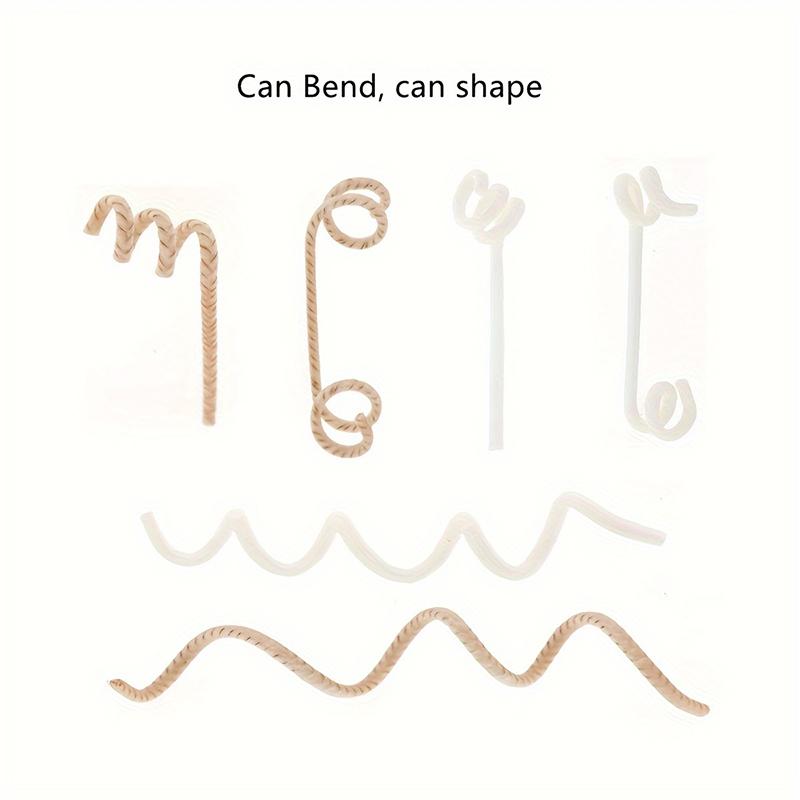 50 шт. Фитильная технология Идеально для изготовления свечей Свечные фитили Сделай сам 40 прядей Ароматерапия 8 см 10 см 15 см 20 см