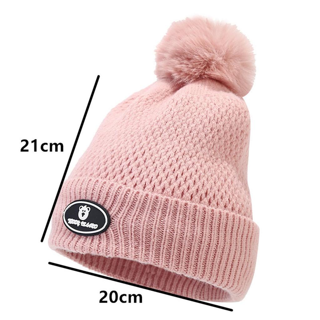 Вязать детям лет теплая утепленная шапка на день рождения, холодная и ветрозащитная [Mskikefly] шапка, перчатки, шарф, комплект из 3 предметов, дети, малыши, 2-6 лет, пушистая, шапка,