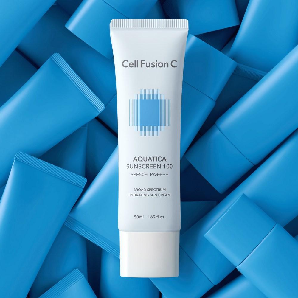 Cellfusion C Aquatica Sunscreen 100 SPF50+ PA++++, 50 мл, 1 шт.
