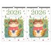 New Wall Calendar 2026 Monthly Hangable Wall Calendar Cat Design Monthly Family Planner Organizer Calendar for Home Office
