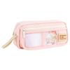 Cute Kids Fabric School Pencil Storage case with Stationery Custom Design Kawaii Pencil case