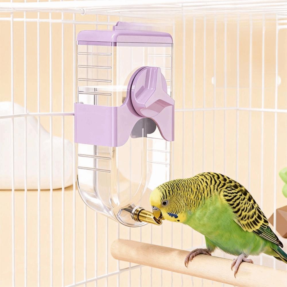 350ml Bird Water Dispenser Automatic Pet Bird Water Bottle Convenient Bird Drinker Parakeet