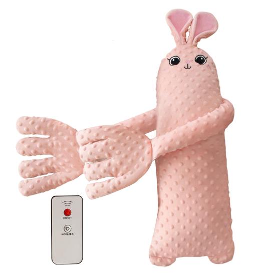 Baby Patter Pillow with Remote Control And Heating Function Goose Shape Baby Sleep Aid Soothe Emotions Anxiety Arm-Wrapped Support Soothing Sleep Toys