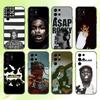 A-ASAP Rocky HIGHJACK Чехол для телефона Samsung S 25,24,23,22,30,21,10,9,Ultra,Plus,Lite,FE,4,5G Черный Мягкий Чехол
