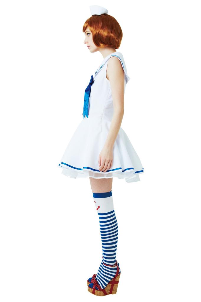 Party City Cosplay MARINE White Women's