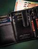 Gift Set: Men's Leather Wallet and Keychain - Peterson