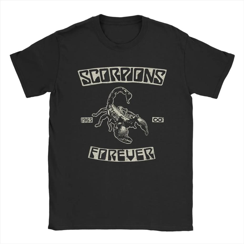 Scorpions Blackout Live TShirt Heavy Metal Rock Band Unisex Cotton Fashion New Summer Oversized Casual Top Tshirts