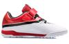 Li Ning YOUNG Нескользящие Амортизирующие Износостойкие Низкие Футбольные Бутсы для Детей Красный Белый Подростки YKGQ006-7