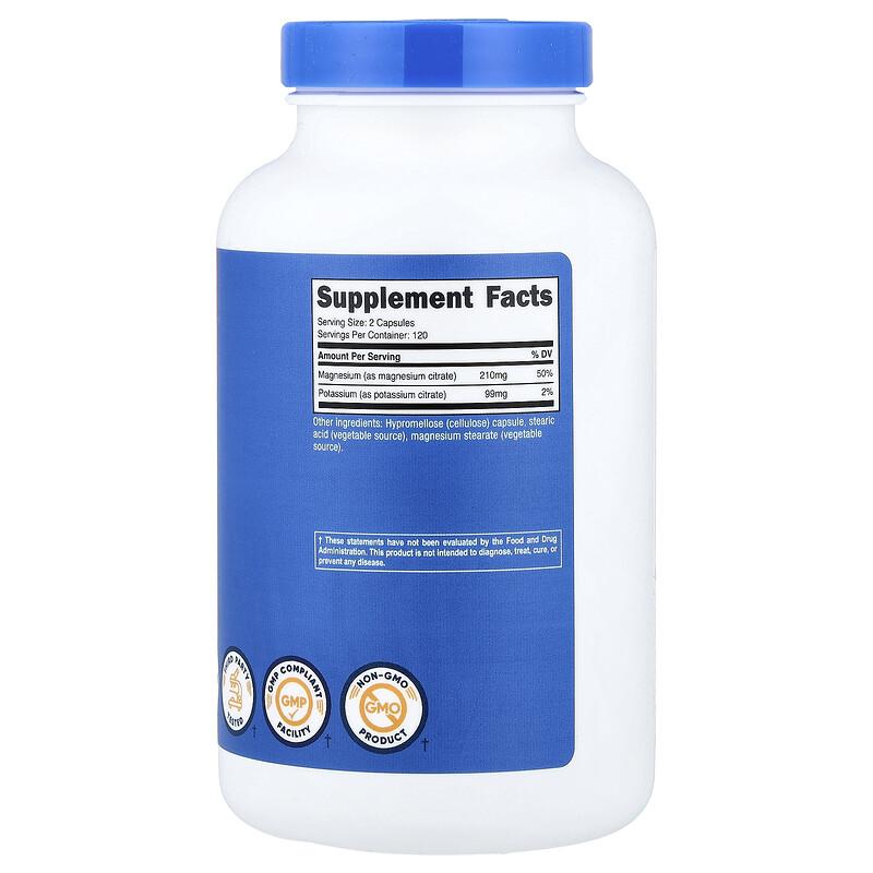 Potassium + Magnesium, 240 Capsules