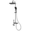 Термостатическая душевая система Набор душевого смесителя высокого давления с дождевой душевой лейкой и ручным душем