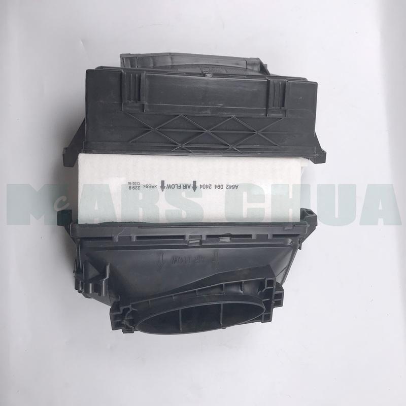 A6420940000 air filter element is suitable for Mercedes-Benz C-Class, E-Class, and S-Class models W204, W212, W213, and W463.