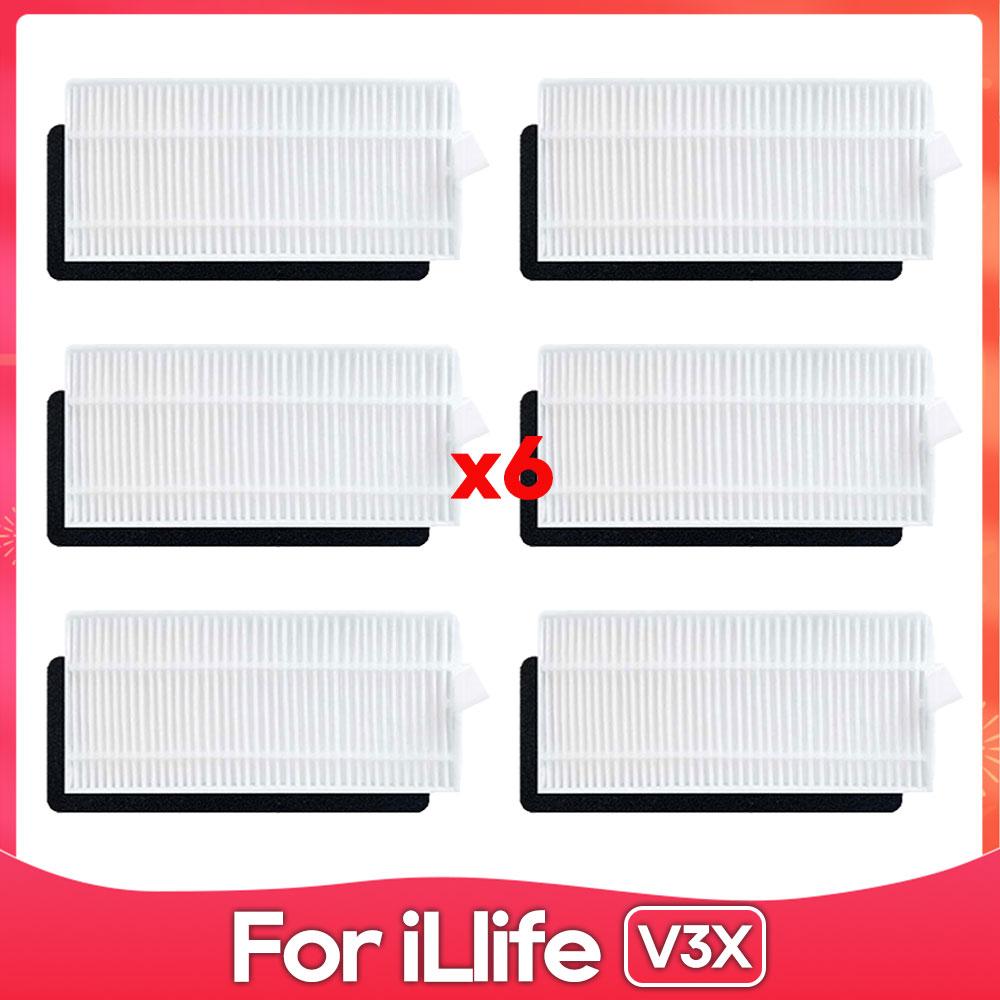 Совместимость для ( iLIFE A20, T20S, V3x, Polaris PVCR 3600, G2 0926W, G2 0726W, G2 1226 ) Комплект сменных частей: боковая щетка, фильтр, насадка для швабры
