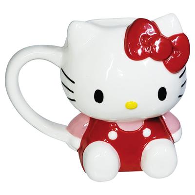 Кружка Sanrio Hello Kitty, прибл.. 200 мл, Высечка, Китти-чан, Товары Sanrio, Посуда, SAN4359-1