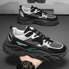 New Spring Men's Shoes, Breathable Mesh Shoes, Trendy and Versatile Thick-soled Sports Shoes, Casual Dad Shoes for Men