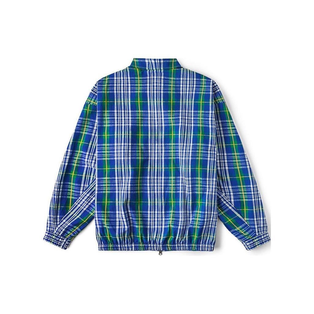 Vans Клетчатая повседневная куртка Мужские куртки Синий VN000H2QCYG