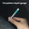 0-25mm Professional Car Depth Tire Tread Stainless Gauge Coded Steel Color Tire Thread